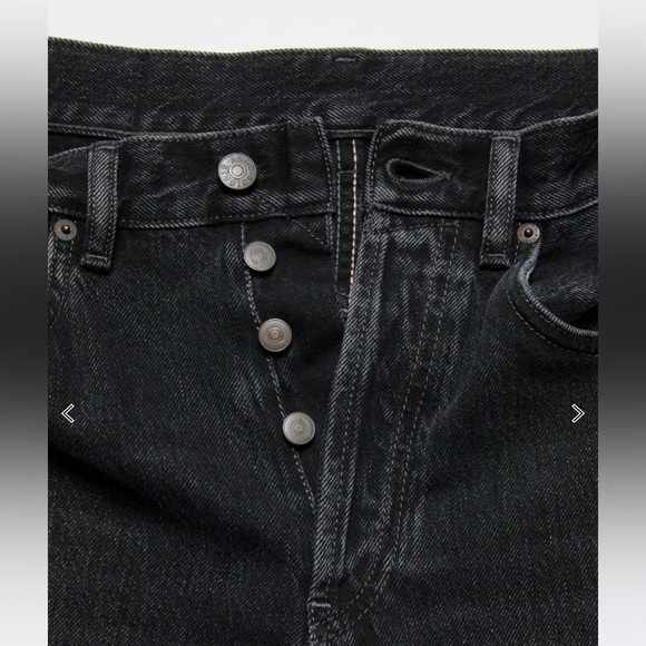Acne studios mid- rise wide leg jean - Picture 7 of 8